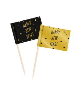 Classy party cocktail picks - Happy new year