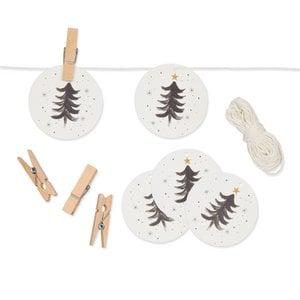 Pendant set "Tree" 24 pcs