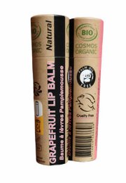 Bio-Grapefruit-Lippenbalsam 15 ml – ein Stück
