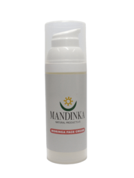 Moringa Face Cream 50 ml, a nourishing and hydrating cream for the face. Contains natural ingredients like moringa oil to moisturize and revitalize the skin.