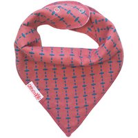 Puntslab Pink & Ruby - baby slabbetje