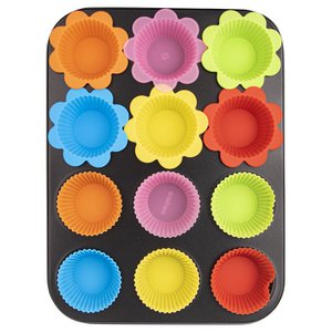 Muffin -lade met koffers 12 pc's