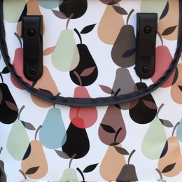 Bolsa de bicicleta para bolsas de bolsas de silla de montar en bicicleta, con una correa para colgar, impermeable - Peras