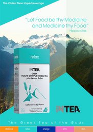 iNTEA RELAX Mt. Olympus Functional Tea, 10 teposer