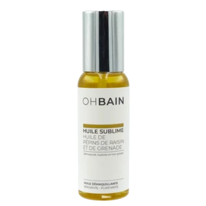 Erhabenes Make -up -Entfernen von Öl mit organischen Trauben und Granatapfelsamen