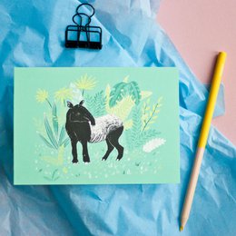 Carte postale | tapir