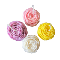 Aanbeveling van winkeleigenaar! Elegante Pioen | 100% natuurlijke Eco Raapzaadwas Geurkaarsen | Woondecoratie/cadeau-idee | gemaakt in Duitsland