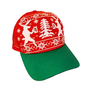 Weihnachtskappe mit blinkenden Lichtern "Prost Rentier"