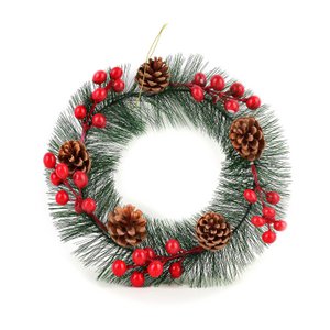 SANTA LILA Wreath 25cm