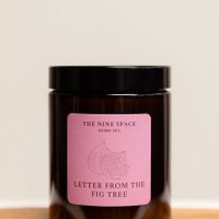 Letter from the FIG TREE Kerze - Braunglas