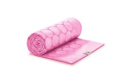 Gecko Touch Yoga håndklæde - Wild Rose