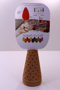 Wooden Cone Display 100 Lollipops - 500g