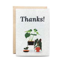 Postal + Sobre ¡Gracias!