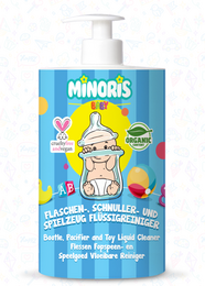  A liquid cleaner for baby bottles, pacifiers, and toys. Contains natural ingredients and is free from harsh chemicals. Suitable for cleaning and disinfecting baby items.