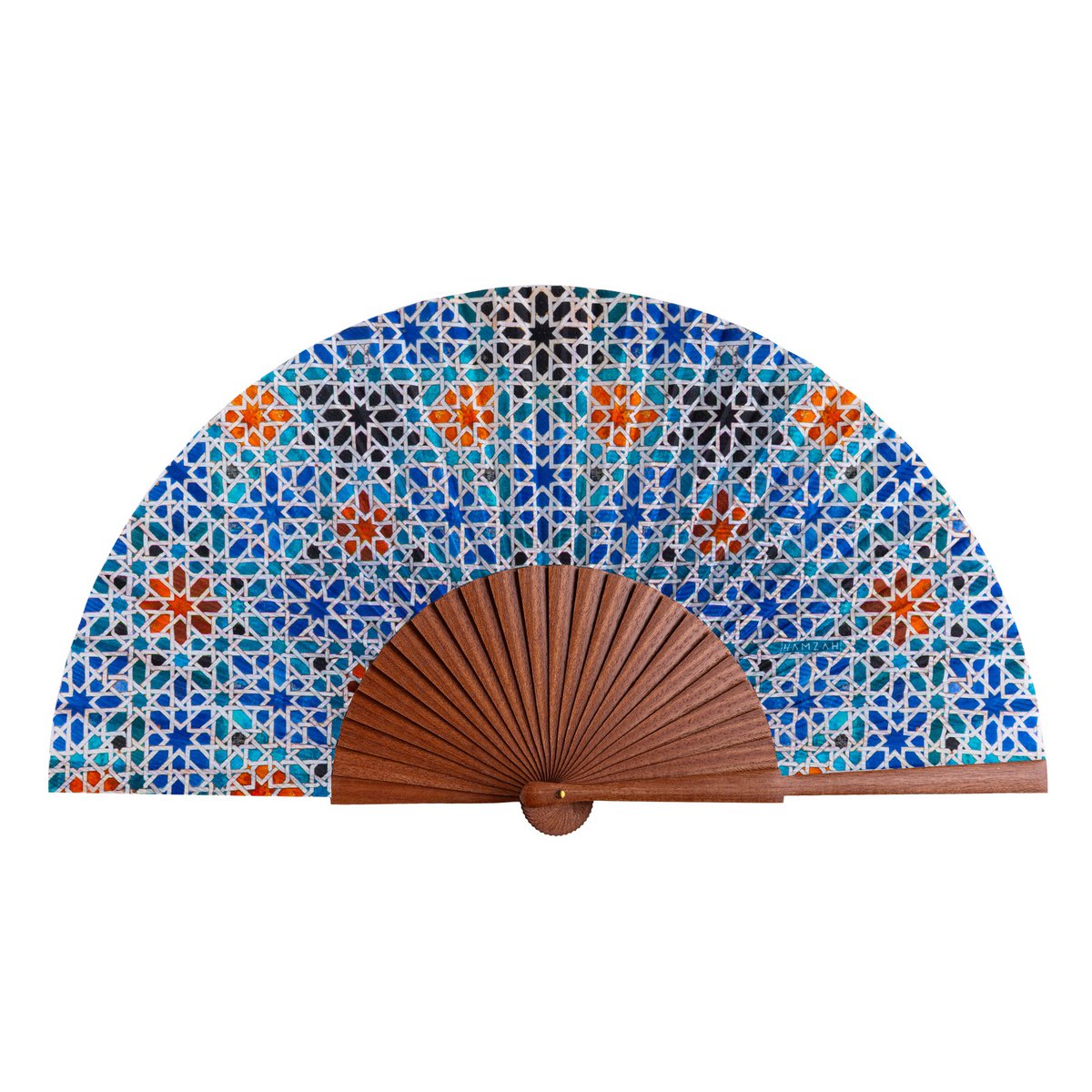 Islamic art inspired hand fan Madiya