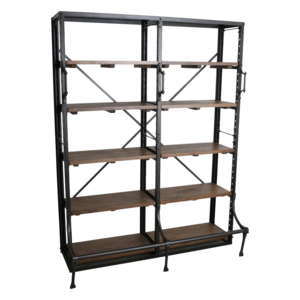 Dubbele boekenkast/archiefkast