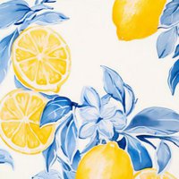 Nachhaltige Karte Zitronen