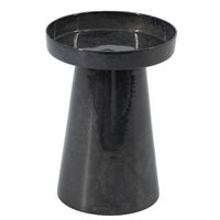 Metal candle holder blue