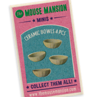 Minis – Schalen (Maßstab 1:12) – The Mouse Mansion