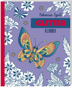 Glitter coloring book - Bohemian Spirit
