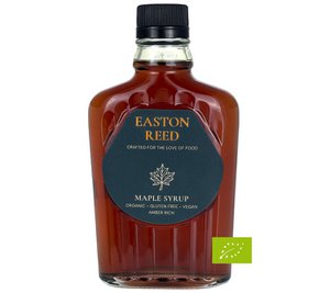 Easton Reed Organic Maple Syrup Amber Rich Taste Grade A (250 ml glass bottle)