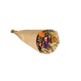 Trockenblumen - Feldstrauß - Orange