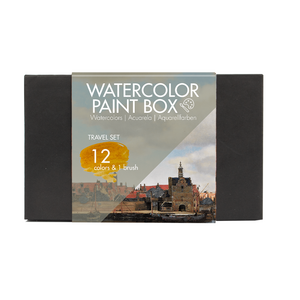 Watercolor set, Vermeer, View of Delft
