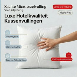  Square cushion filled with 1000 gm of Urbane Hide, a soft and comfortable cushion filling.