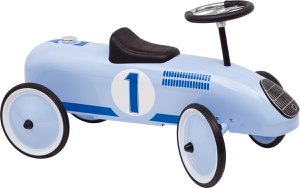 Loopauto - Nummer 1 Blauw