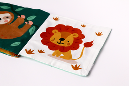 Babybook cloth book crisp - Jungle