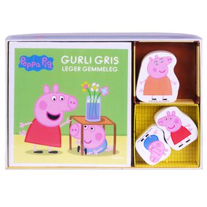 Peppa Pig – Buch mit Holzfiguren – Versteckspiel