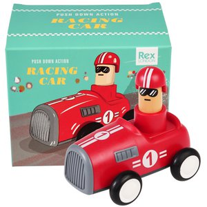 Duw actie racewagen - Rood