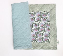 Placemat Quilted | Set van 2 | Thistle Blue
