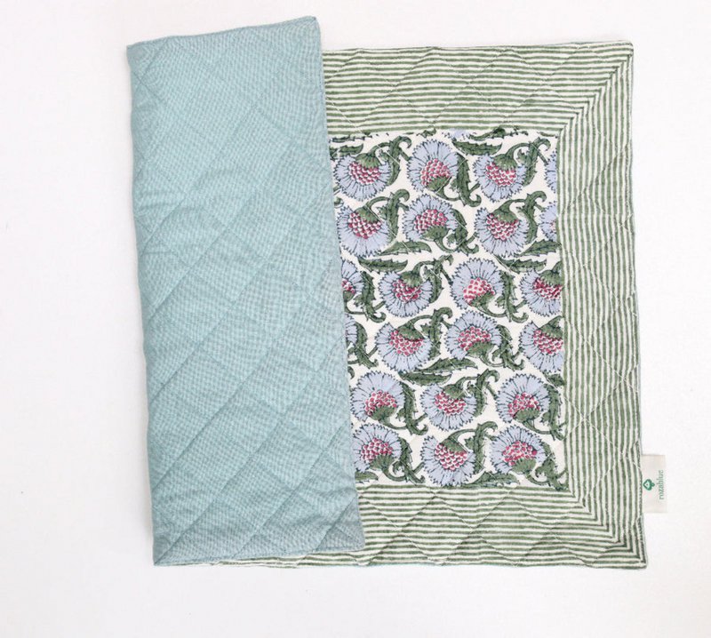 Placemat Quilted | Set van 2 | Thistle Blue