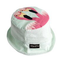 Roze Flamingo kinder vissershoedje