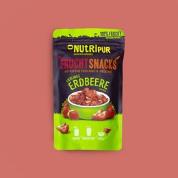 Freeze-dried strawberries, 70g. Crunchy, sweet, and nutritious snack.