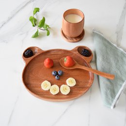 Handmade Cutlery - Kids Spoon 18 cm - Eco-friendly - Khaya wood