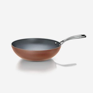 Magnifiqa Diamond Pro-Wok 28cm 1 RVS steel
