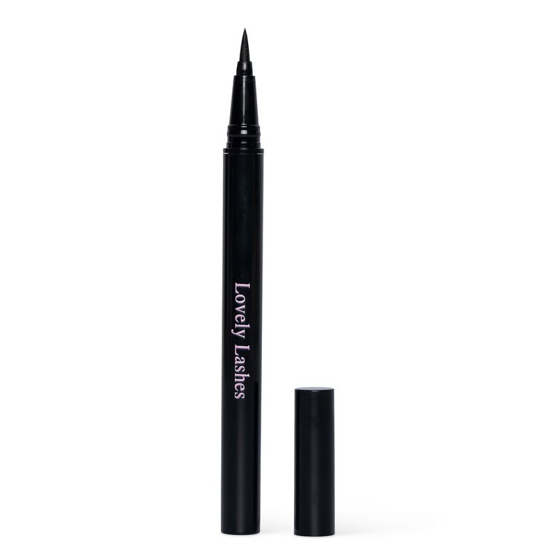 Lækkert Lashes Basic Kit med sort eyeliner