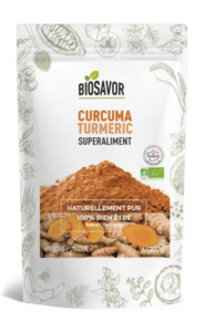 CURCUMA EN POUDRE - 200G - COMPLÉMENT ALIMENTAIRE