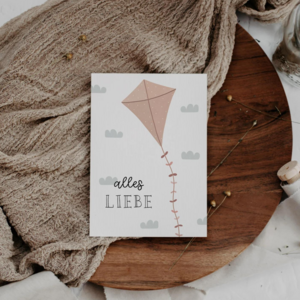 Postcard - Dragon "All Love"