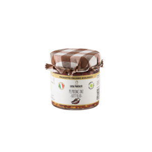 Luisa Pantaleo Organic Chili Peppers in Oil, made in Italy