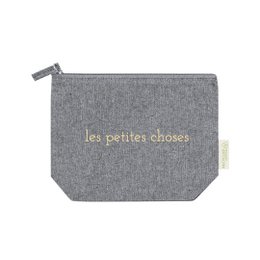 Customizable 100% recycled cotton eco-friendly pencil case