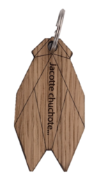 Sleutelhanger "Jacotte" Hout