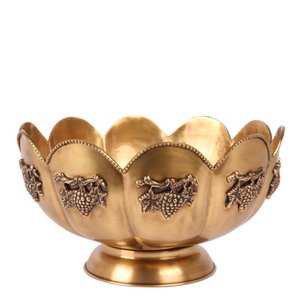 Champagner-Weinkühler aus Kupfer