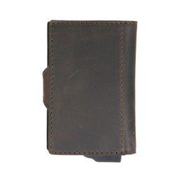 Card Case Plus Wallet Vintage Brown