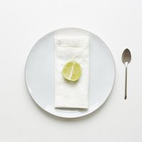 Off-White Linen Napkins Set of 2