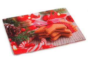 Placemat Kerstmotief, 45x33cm