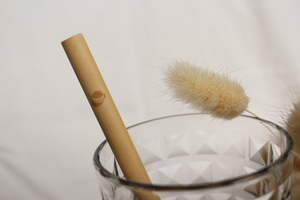 Trinkhalme aus Bambus