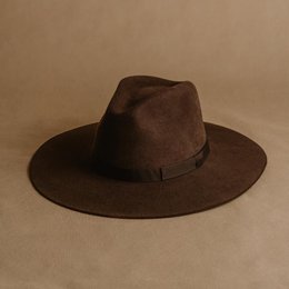 Tlaquepaque · Brown fedora felt hat